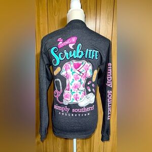NWOT Simply Southern nursing shirt